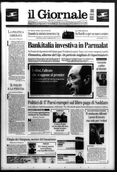 Il giornale : quotidiano del mattino